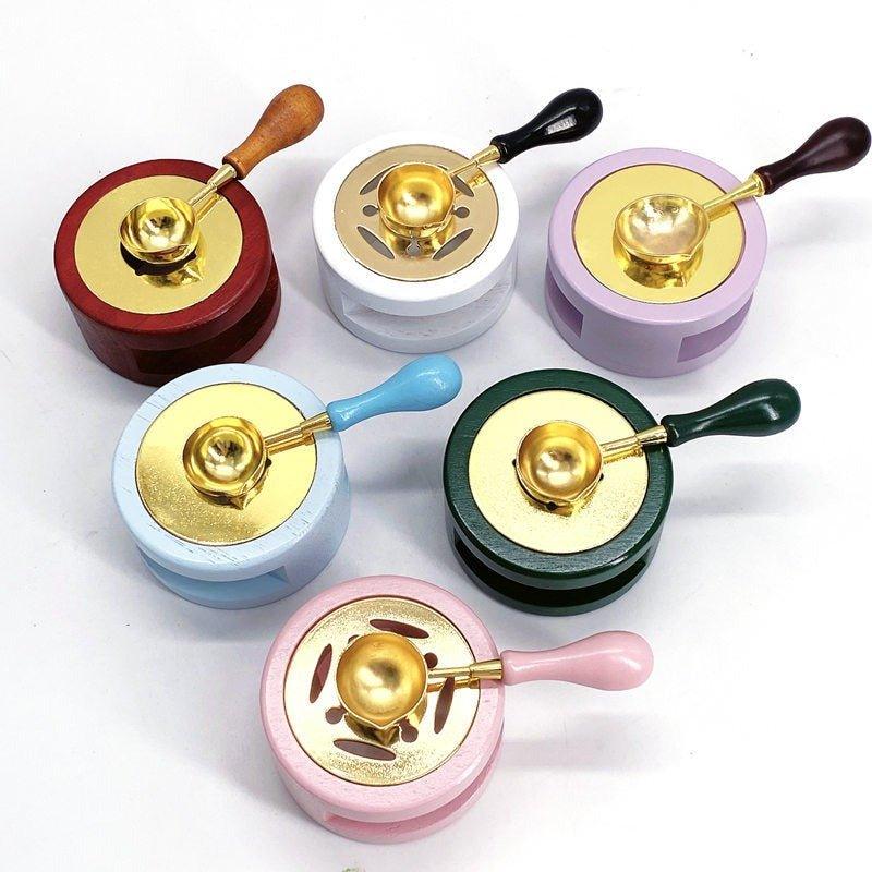 5013 Spoon Candlestick in Macaroon Colorway Fire Paint - Memo Journals