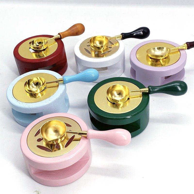 5013 Spoon Candlestick in Macaroon Colorway Fire Paint - Memo Journals