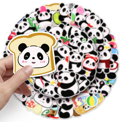 1046（50 Panda Stickers） - Memo Journals