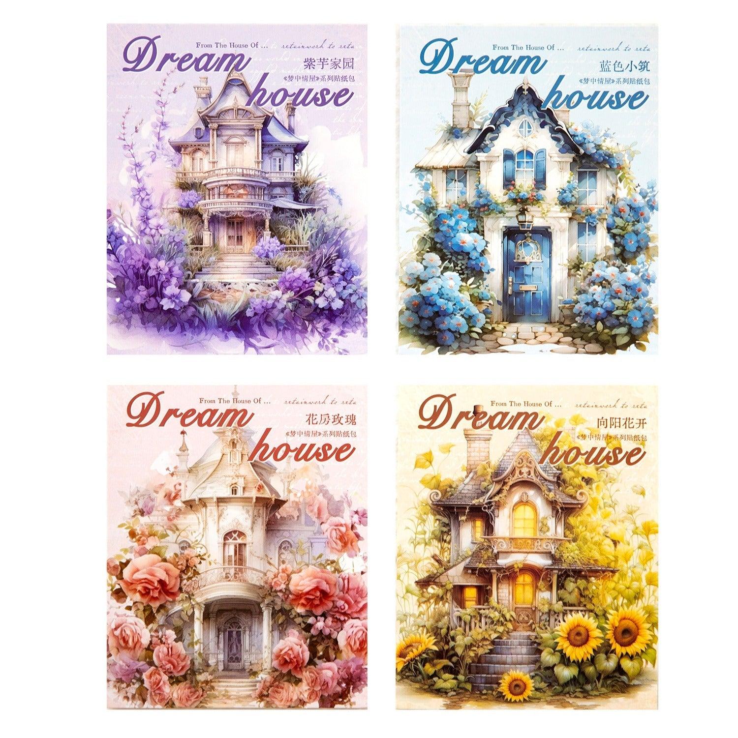 1184 PET Sticker Pack Dream House Collection - Memo Journals