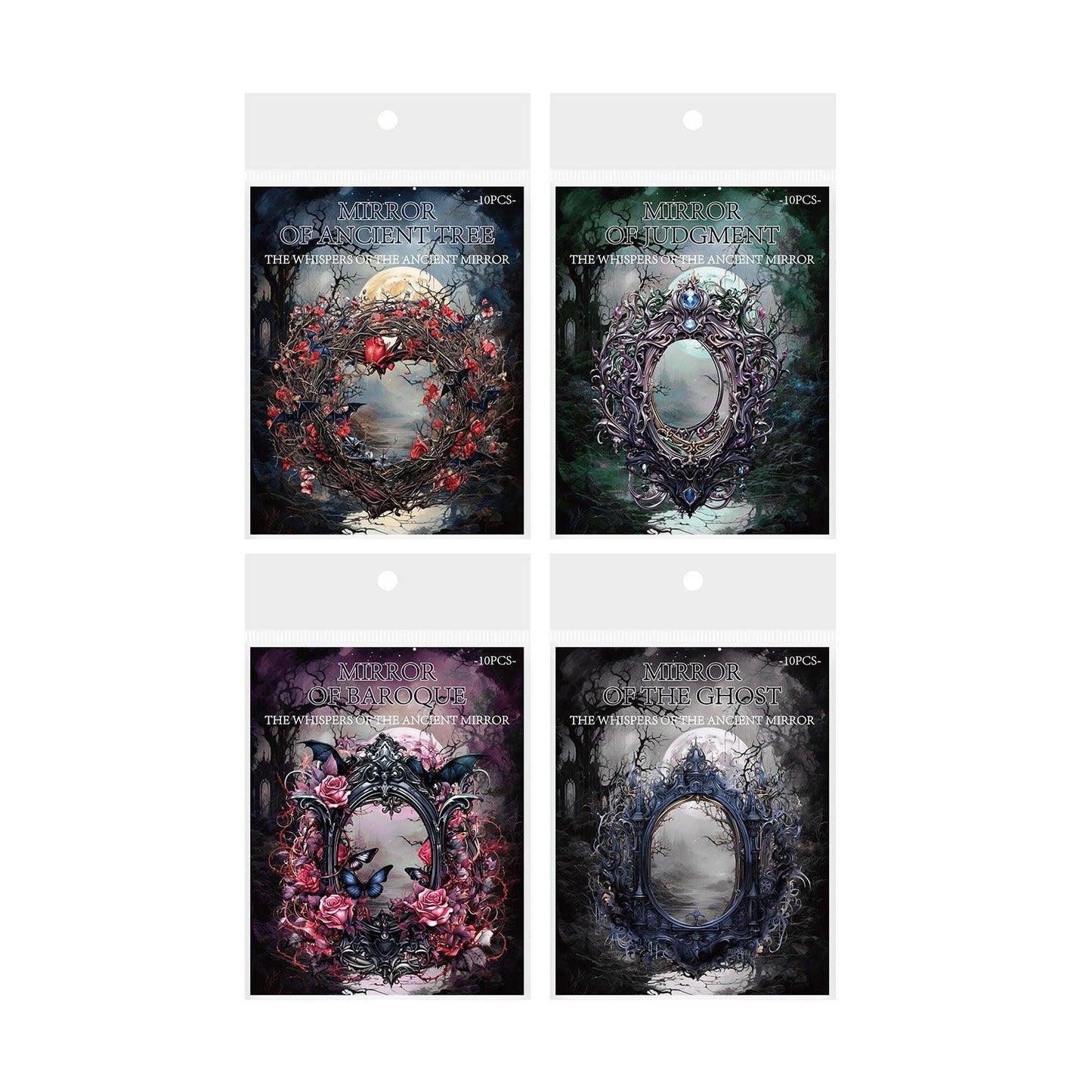 1065 Sticker Pack Ancient Mirror's Whisper Series - Memo Journals