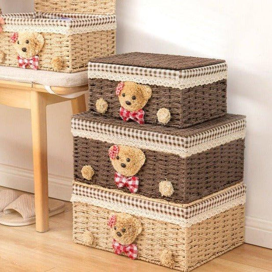 6011 Bear Storage Box - Memo Journals