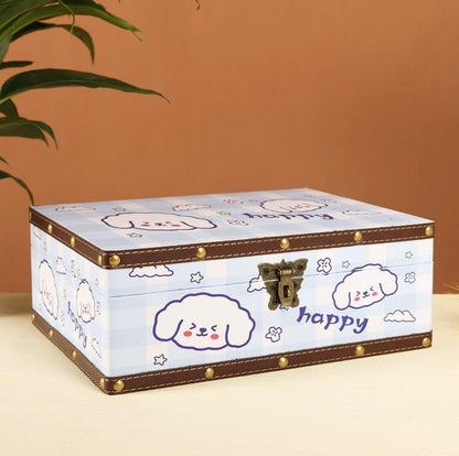 6106 Pleasant Goat Cartoon Storage Box - Memo Journals