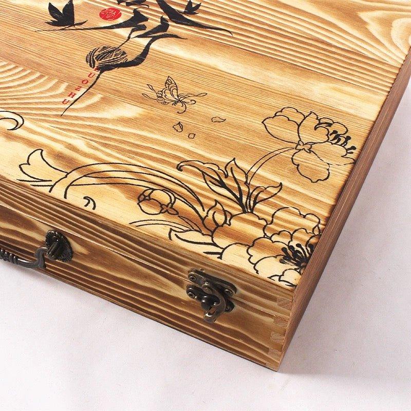 6018 Original Customized Wooden Box - Memo Journals