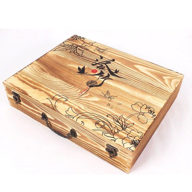 6018 Original Customized Wooden Box - Memo Journals