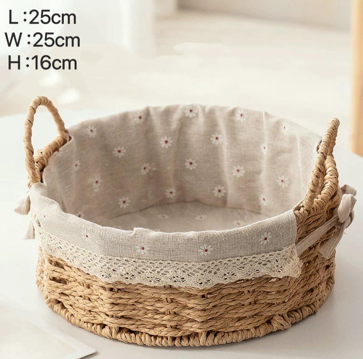 6040 Wicker Storage Basket - Memo Journals