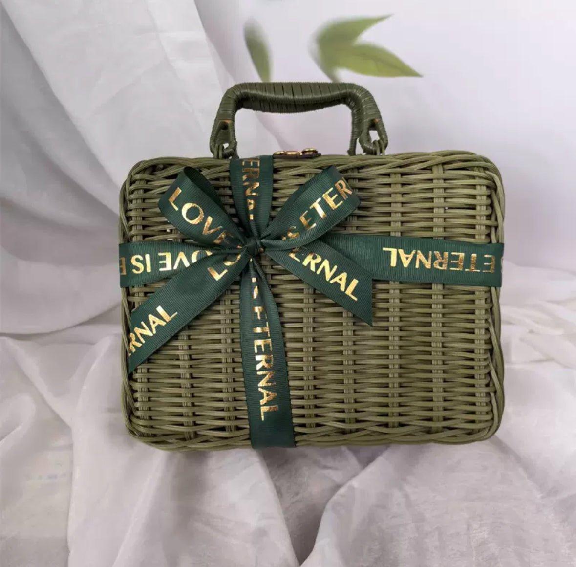 6055 Creative Handwoven Basket - Memo Journals