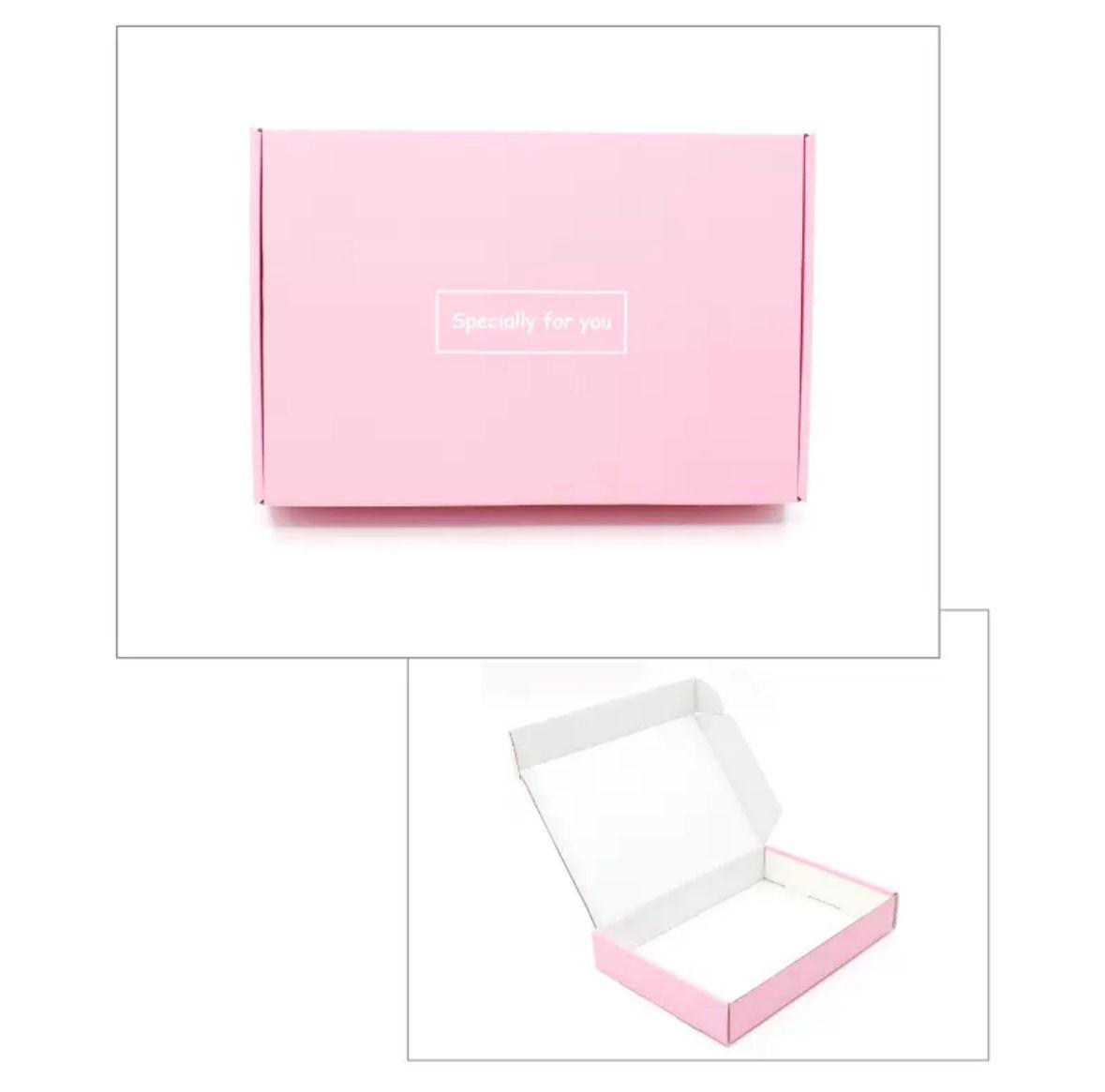 6060 Blush Pink Cardboard Box - Memo Journals