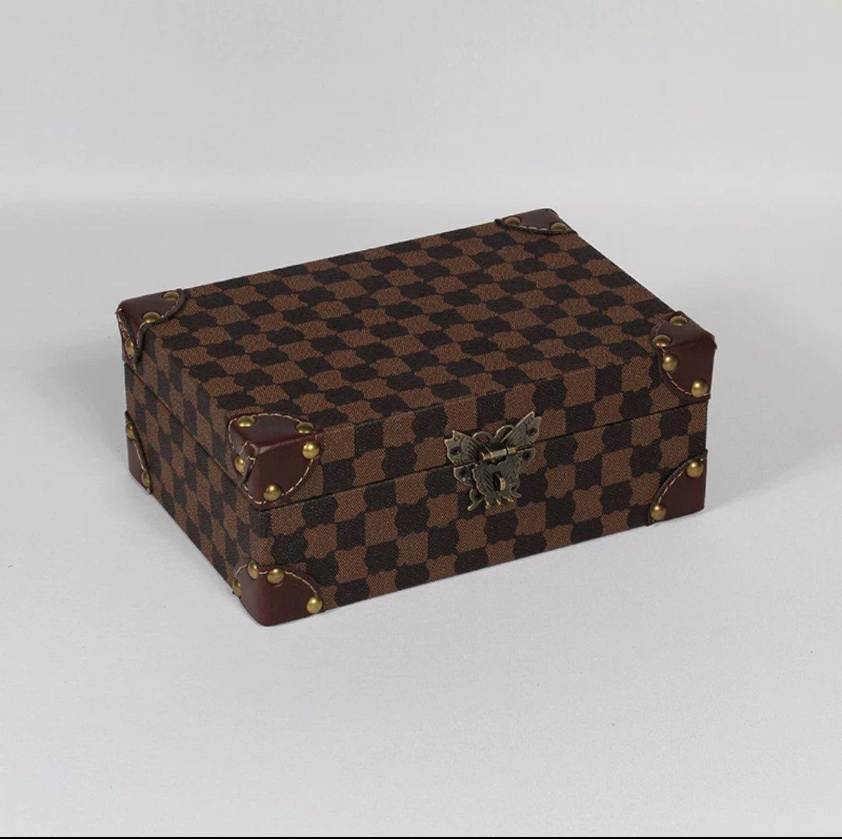 6081 Vintage High-end Luxury Storage Box - Memo Journals