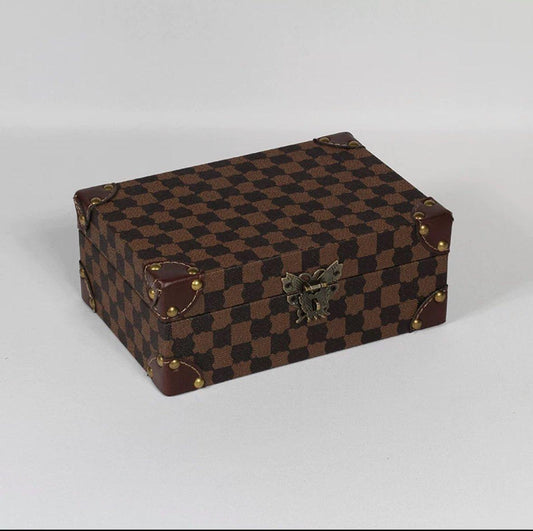 6081 Vintage High-end Luxury Storage Box - Memo Journals