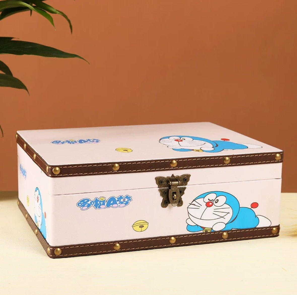 6108 Doraemon Cartoon Storage Box - Memo Journals