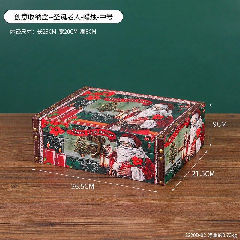 6110 Santa Claus Organizer Home Store Christmas Decorations - Memo Journals