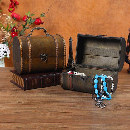 6113 Vintage Old Tote Organizer - Memo Journals