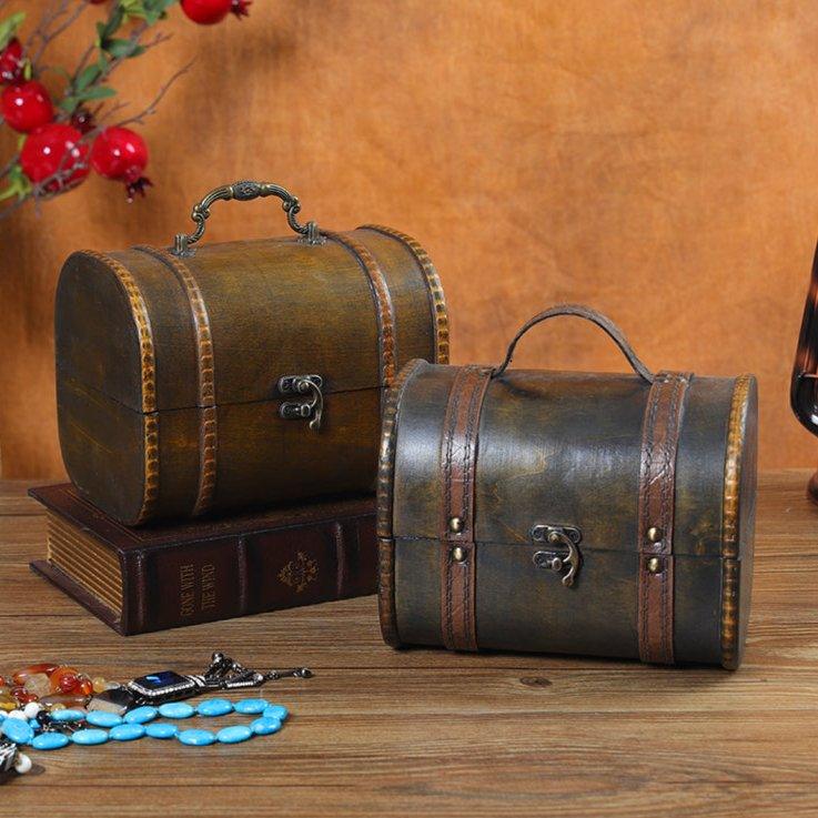6113 Vintage Old Tote Organizer - Memo Journals