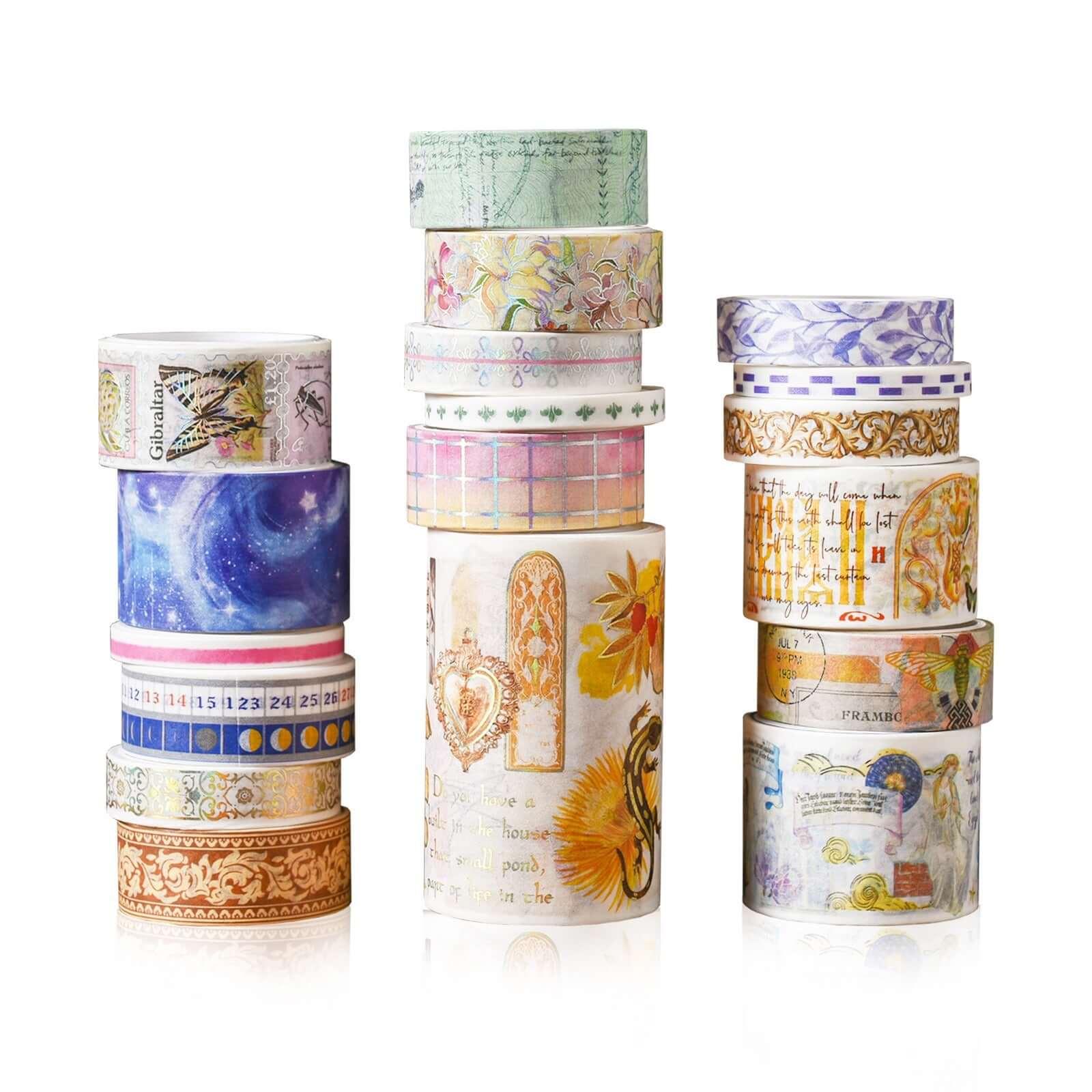 3013 The Long Season Collection Stamping Washi Tape - Memo Journals