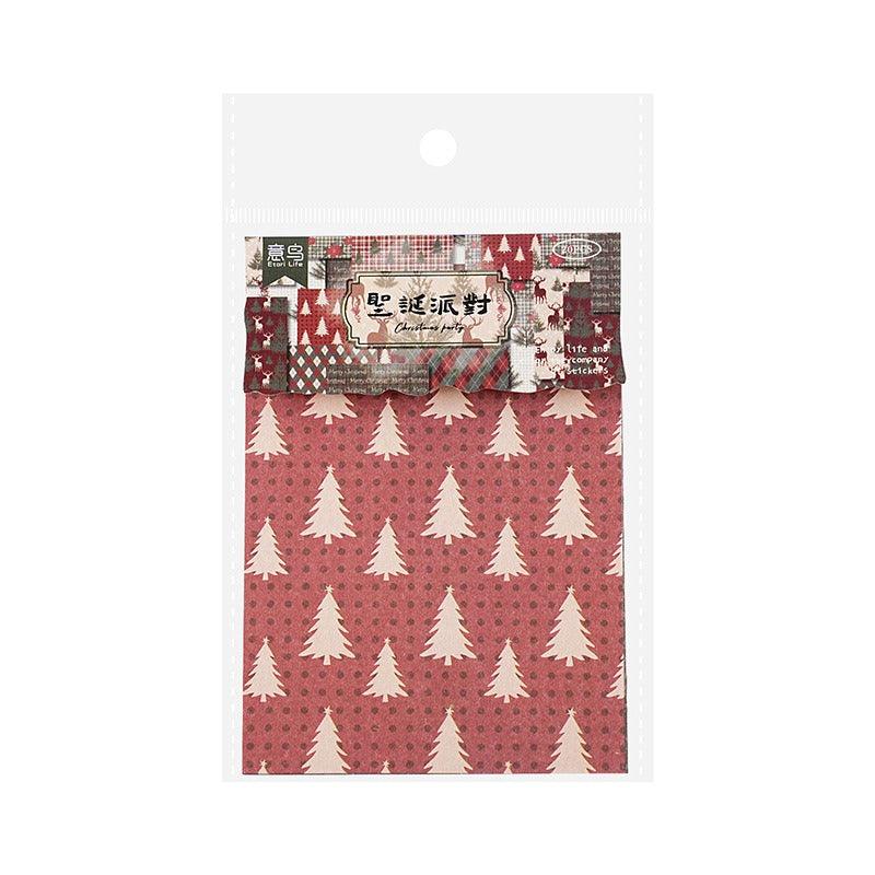 2188 Sketchy Paper Christmas Theme Series - Memo Journals