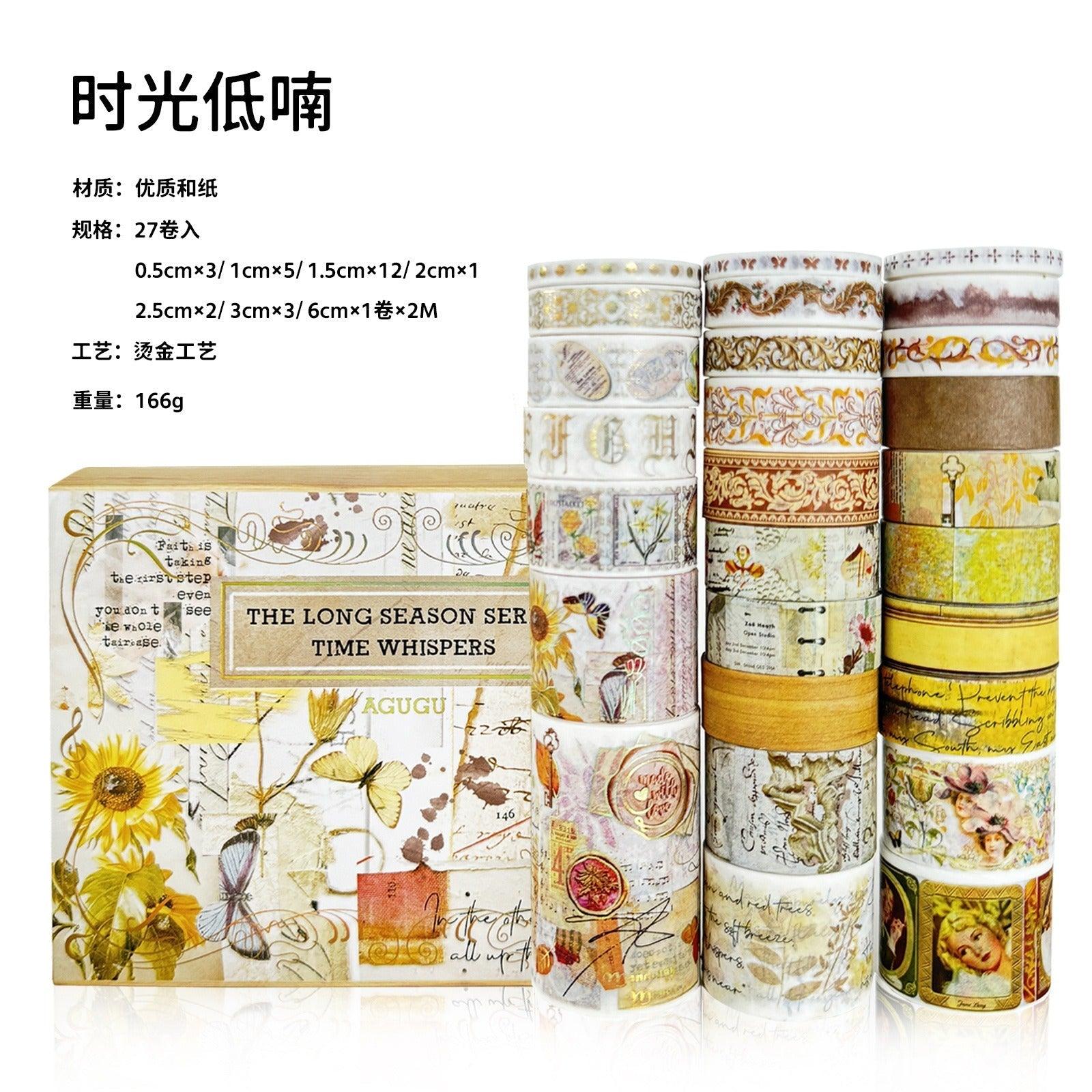 3023 Stamping Tape Set The Long Season Collection - Memo Journals