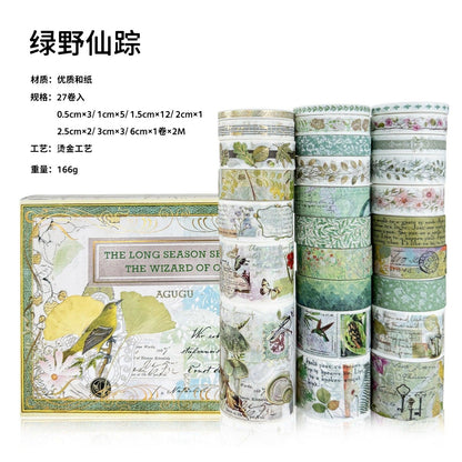 3023 Stamping Tape Set The Long Season Collection - Memo Journals