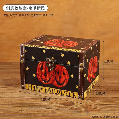 6138 Halloween Decoration Storage Box Organiser - Memo Journals