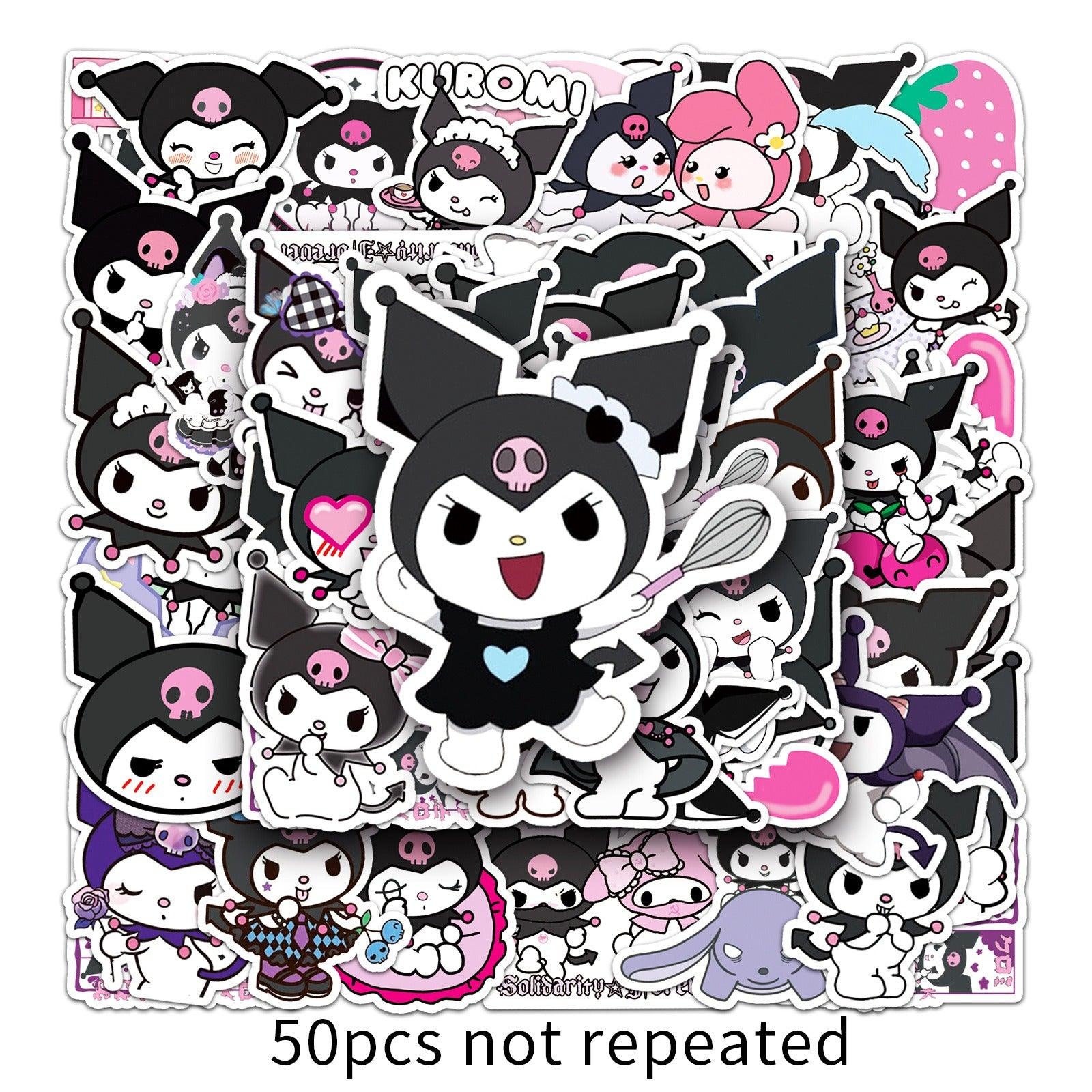 1049 （50 Kurome Animated Sanrio Stickers） - Memo Journals