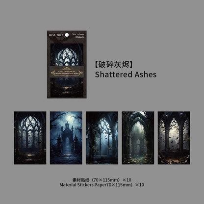 1039 Stickers Castle Darkness Series - Memo Journals