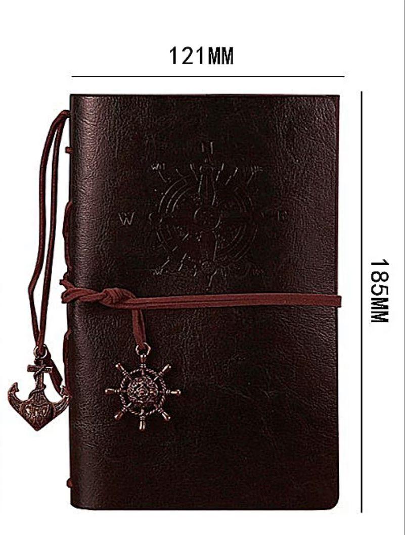 4005 European-style Leather Planner - Memo Journals