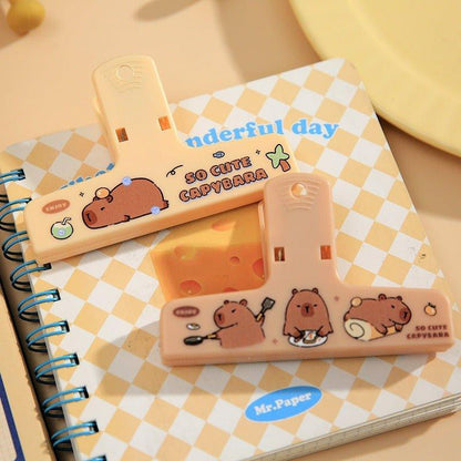 9012 Magnetic Handbook Holder Kapybara Series - Memo Journals