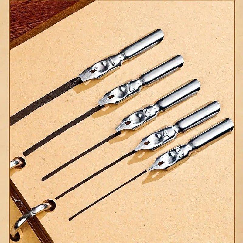 9017 Dip Pen Crown Quill Set - Memo Journals