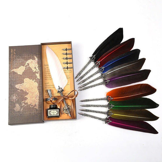 9017 Dip Pen Crown Quill Set - Memo Journals