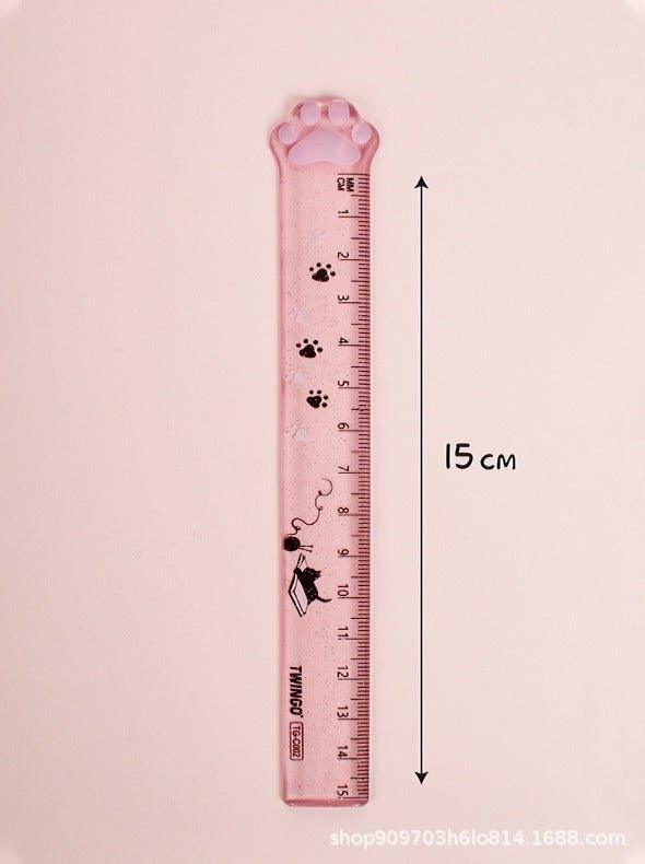 9026 Cat's Claw Ruler 15cm - Memo Journals