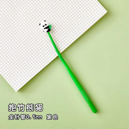 9028 Cute Panda Neutral Pen Study Stationery - Memo Journals