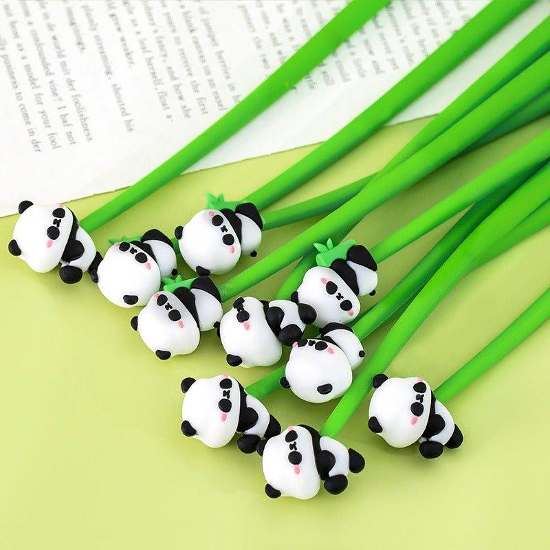 9028 Cute Panda Neutral Pen Study Stationery - Memo Journals