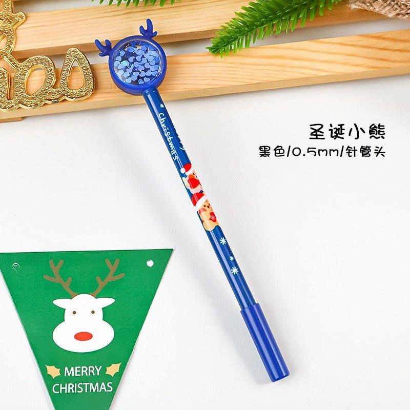 9030 Cartoon Christmas Neutral Pen Stationery - Memo Journals