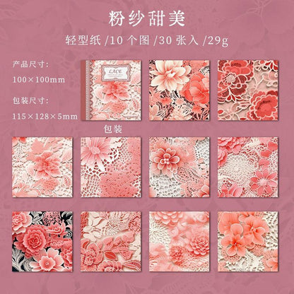 2010 Lace Texture Sourcebook Lace Lace Collection - Memo Journals