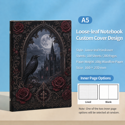 1500 Points Reward | A5 Refillable Loose-Leaf Journal Notebook
