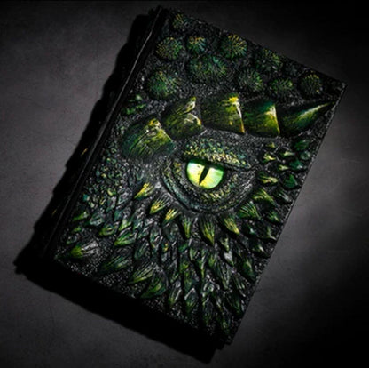 4004 Embossed Dragon Eye Notebook - Memo Journals