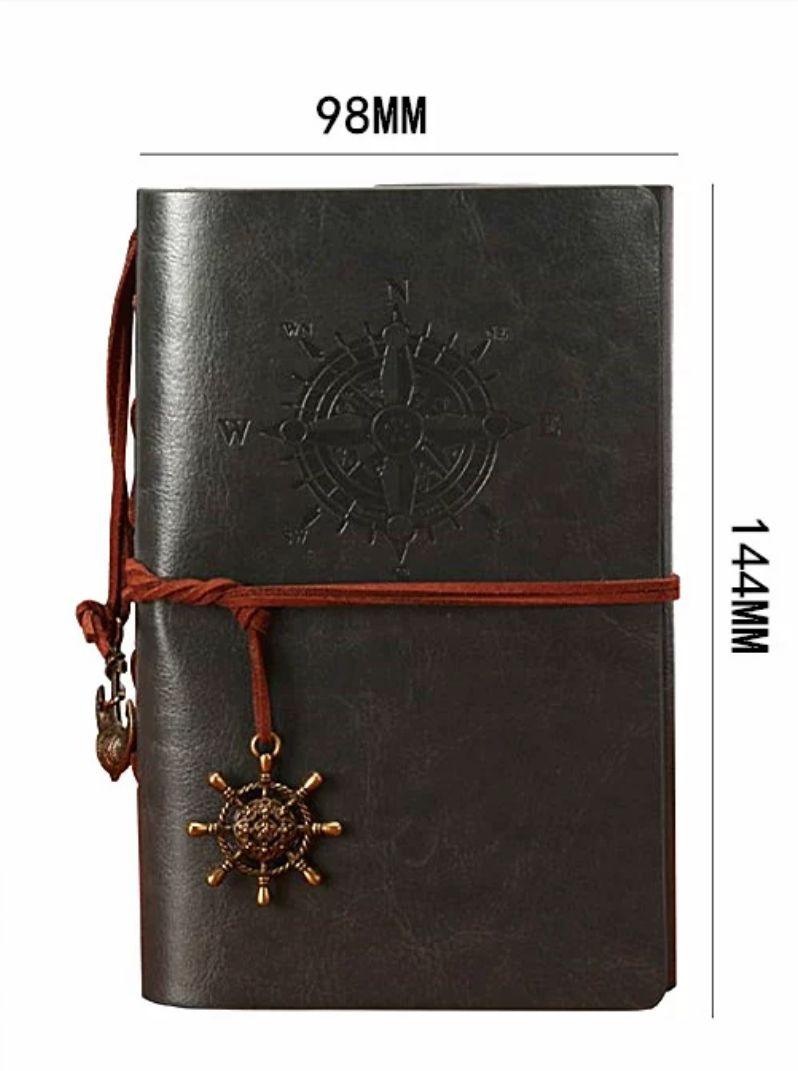 4005 European-style Leather Planner - Memo Journals