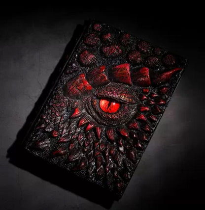 4004 Embossed Dragon Eye Notebook - Memo Journals